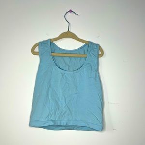 NVGTN Baby blue crop top